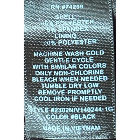 Enfocus Studio Women's Black Sleeveless Jumpsuit Size 6 - Picture 4 of 4